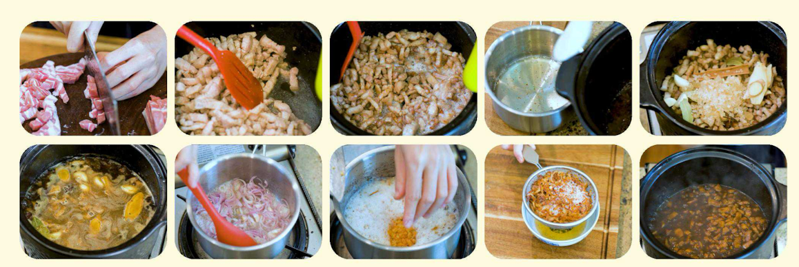 Step-by-step photos